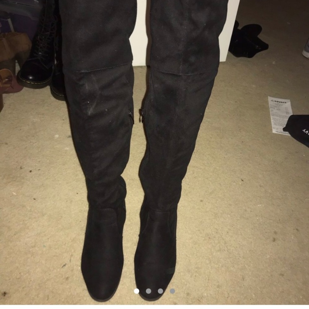 SOLD Steve Madden thigh high boots Size 6